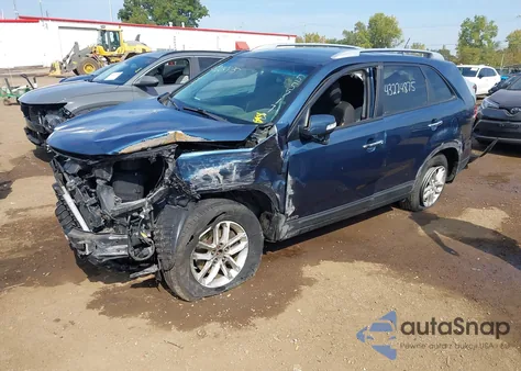 2015 Kia Sorento Lx V6 из США, поврежденный, VIN 5XYKTDA70FG557173